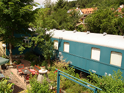 Speisewaggon und Biergarten